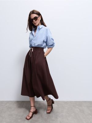 Spódnica elegancka Mohito ze sklepu: Mohito w kategorii: Spódnice - zdjęcie 55A556F-010-6967_848GL
