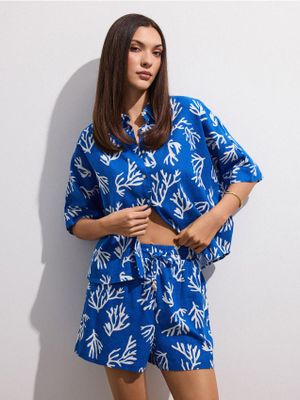 Mohito - Koszula damska casual ze sklepu: Mohito w kategorii: Koszule damskie - zdjęcie 55A556F-010-6967_871KC