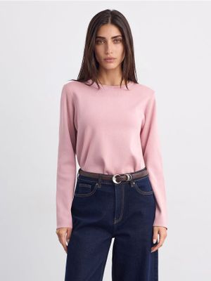 Sweter damski na zimę Mohito ze sklepu: Mohito w kategorii: Swetry damskie - zdjęcie 55A556F-010-6967_8884D