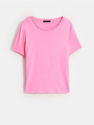 Bluzka damska casual Mohito ze sklepu: Mohito w kategorii: Bluzki damskie - zdjęcie 55A556F-010-6967_960GJ