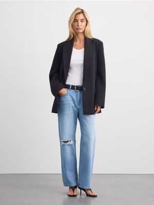 Jeansy damskie casual Mohito ze sklepu: Mohito w kategorii: Jeansy damskie - zdjęcie 55A556F-010-6967_981KG