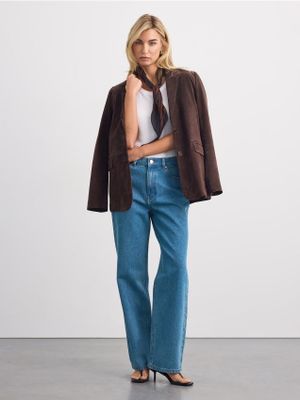 Jeansy damskie casualowe Mohito ze sklepu: Mohito w kategorii: Jeansy damskie - zdjęcie 55A556F-010-6967_987KG