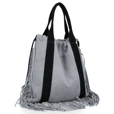 Shopper bag wakacyjna boho ze sklepu: PaniTorbalska w kategorii: Torby Shopper bag - zdjęcie 5FC76B8-2BE-6120_101402