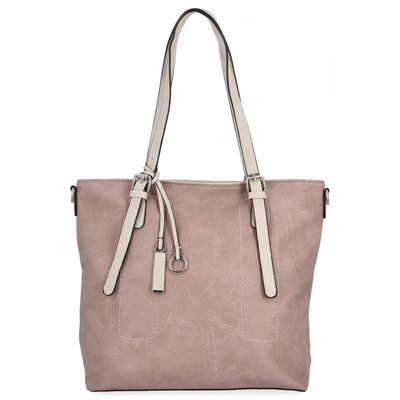 Shopper bag elegancka ze sklepu: PaniTorbalska w kategorii: Torby Shopper bag - zdjęcie 5FC76B8-2BE-6120_108039