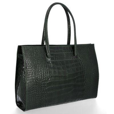 Shopper bag elegancka ze sklepu: PaniTorbalska w kategorii: Torby Shopper bag - zdjęcie 5FC76B8-2BE-6120_16957