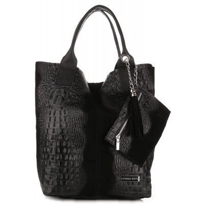 Shopper bag ze sklepu: PaniTorbalska w kategorii: Torby Shopper bag - zdjęcie 5FC76B8-2BE-6120_6024