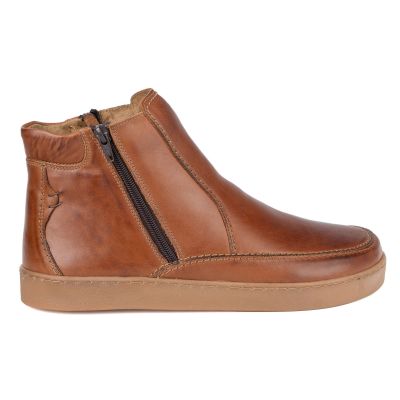 brązowy Buty zimowe męskie na zimę ze sklepu: butyolivier w kategorii: Buty zimowe męskie