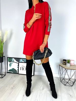 Sukienka ModnaKiecka.pl ze sklepu: ModnaKiecka.pl w kategorii: Sukienki - zdjęcie 64ECE52-355-6290_23046278