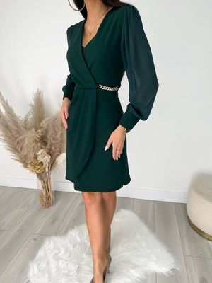 Sukienka na wiosnę ModnaKiecka.pl ze sklepu: ModnaKiecka.pl w kategorii: Sukienki - zdjęcie 64ECE52-355-6290_23054160