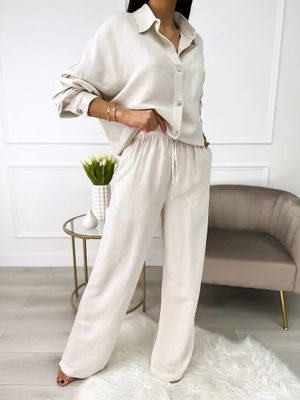 Komplet casual ModnaKiecka.pl ze sklepu: ModnaKiecka.pl w kategorii: Komplety i garnitury damskie - zdjęcie 64ECE52-355-6290_23055967