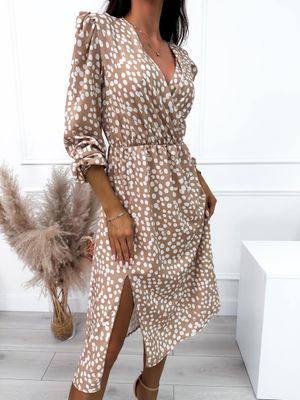 Sukienka casual ModnaKiecka.pl ze sklepu: ModnaKiecka.pl w kategorii: Sukienki - zdjęcie 64ECE52-355-6290_23057591