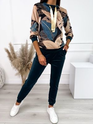 Komplet casual ModnaKiecka.pl ze sklepu: ModnaKiecka.pl w kategorii: Komplety i garnitury damskie - zdjęcie 64ECE52-355-6290_23058060