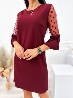 Sukienka prosta ModnaKiecka.pl ze sklepu: ModnaKiecka.pl w kategorii: Sukienki - zdjęcie 64ECE52-355-6290_23058863