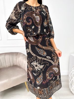 Sukienka na wiosnę ModnaKiecka.pl ze sklepu: ModnaKiecka.pl w kategorii: Sukienki - zdjęcie 64ECE52-355-6290_23059431