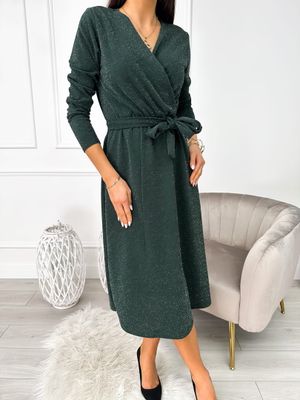 Sukienka jesienna casual ModnaKiecka.pl ze sklepu: ModnaKiecka.pl w kategorii: Sukienki - zdjęcie 64ECE52-355-6290_23059467