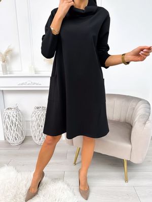 Sukienka casual ModnaKiecka.pl ze sklepu: ModnaKiecka.pl w kategorii: Sukienki - zdjęcie 64ECE52-355-6290_23059729