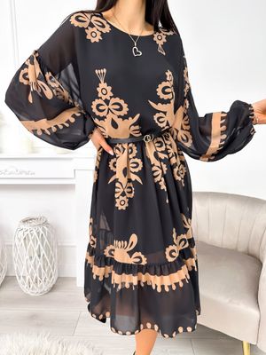 Sukienka oversize ModnaKiecka.pl ze sklepu: ModnaKiecka.pl w kategorii: Sukienki - zdjęcie 64ECE52-355-6290_23059800