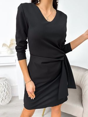 Sukienka dopasowana ModnaKiecka.pl ze sklepu: ModnaKiecka.pl w kategorii: Sukienki - zdjęcie 64ECE52-355-6290_23059874