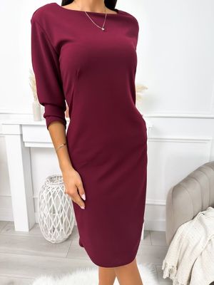 Sukienka casual ModnaKiecka.pl ze sklepu: ModnaKiecka.pl w kategorii: Sukienki - zdjęcie 64ECE52-355-6290_23059943
