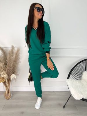 Komplet casual ModnaKiecka.pl ze sklepu: ModnaKiecka.pl w kategorii: Komplety i garnitury damskie - zdjęcie 64ECE52-355-6290_23060115