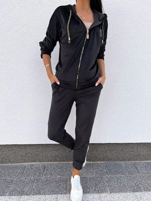 Komplet casual ModnaKiecka.pl ze sklepu: ModnaKiecka.pl w kategorii: Komplety i garnitury damskie - zdjęcie 64ECE52-355-6290_23060124