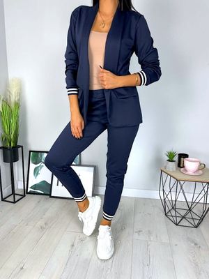Komplet casual ModnaKiecka.pl ze sklepu: ModnaKiecka.pl w kategorii: Komplety i garnitury damskie - zdjęcie 64ECE52-355-6290_23060266