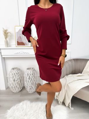 Sukienka wiosenna ModnaKiecka.pl ze sklepu: ModnaKiecka.pl w kategorii: Sukienki - zdjęcie 64ECE52-355-6290_23060300