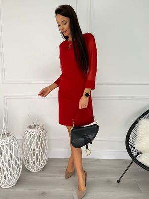 Sukienka casual ModnaKiecka.pl ze sklepu: ModnaKiecka.pl w kategorii: Sukienki - zdjęcie 64ECE52-355-6290_23060338
