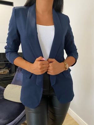 ModnaKiecka.pl - Marynarka na wiosnę ze sklepu: ModnaKiecka.pl w kategorii: Marynarki damskie - zdjęcie 64ECE52-355-6290_23060515