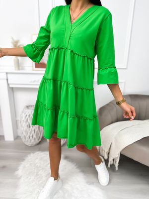 Sukienka na wiosnę ModnaKiecka.pl ze sklepu: ModnaKiecka.pl w kategorii: Sukienki - zdjęcie 64ECE52-355-6290_23060590