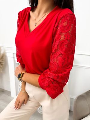 Modna Kiecka - Bluzka damska jesienna ze sklepu: ModnaKiecka.pl w kategorii: Bluzki damskie