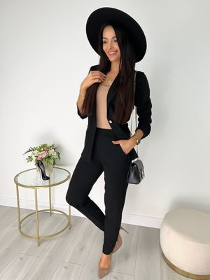 Komplet jesienny casualowy ModnaKiecka.pl ze sklepu: ModnaKiecka.pl w kategorii: Komplety i garnitury damskie - zdjęcie 64ECE52-355-6290_23060843