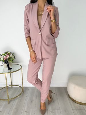 Komplet casualowy ModnaKiecka.pl ze sklepu: ModnaKiecka.pl w kategorii: Komplety i garnitury damskie - zdjęcie 64ECE52-355-6290_23060846