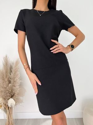 Sukienka na wiosnę ModnaKiecka.pl ze sklepu: ModnaKiecka.pl w kategorii: Sukienki - zdjęcie 64ECE52-355-6290_23060934