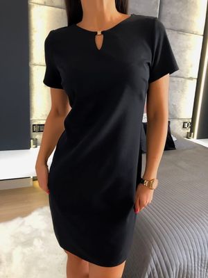 Sukienka casual ModnaKiecka.pl ze sklepu: ModnaKiecka.pl w kategorii: Sukienki - zdjęcie 64ECE52-355-6290_23061007