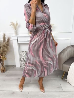 Sukienka wiosenna ModnaKiecka.pl ze sklepu: ModnaKiecka.pl w kategorii: Sukienki - zdjęcie 64ECE52-355-6290_23061383