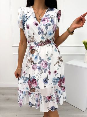 Sukienka ModnaKiecka.pl ze sklepu: ModnaKiecka.pl w kategorii: Sukienki - zdjęcie 64ECE52-355-6290_23062333