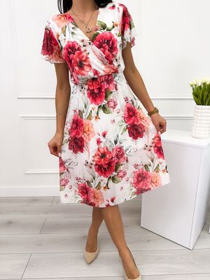 Sukienka casual ModnaKiecka.pl ze sklepu: ModnaKiecka.pl w kategorii: Sukienki - zdjęcie 64ECE52-355-6290_23062366