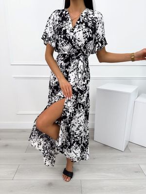 Sukienka na wiosnę ModnaKiecka.pl ze sklepu: ModnaKiecka.pl w kategorii: Sukienki - zdjęcie 64ECE52-355-6290_23062563