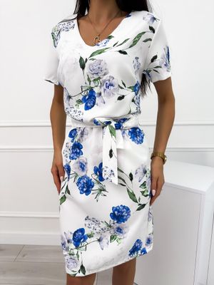 Sukienka casual ModnaKiecka.pl ze sklepu: ModnaKiecka.pl w kategorii: Sukienki - zdjęcie 64ECE52-355-6290_23062620