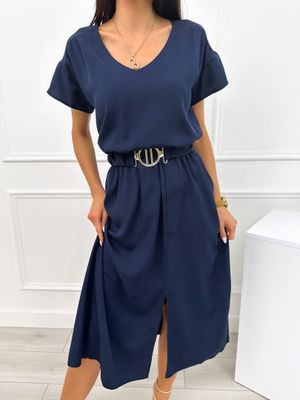 Sukienka casual ModnaKiecka.pl ze sklepu: ModnaKiecka.pl w kategorii: Sukienki - zdjęcie 64ECE52-355-6290_23062693