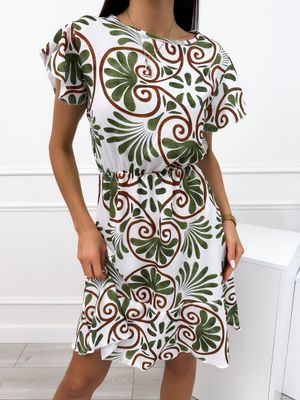 Sukienka casual ModnaKiecka.pl ze sklepu: ModnaKiecka.pl w kategorii: Sukienki - zdjęcie 64ECE52-355-6290_23062694