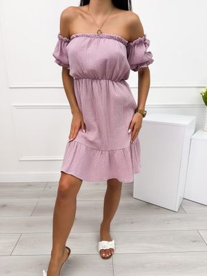 Sukienka dopasowana ModnaKiecka.pl ze sklepu: ModnaKiecka.pl w kategorii: Sukienki - zdjęcie 64ECE52-355-6290_23062918