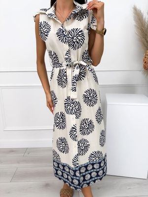 Sukienka casual ModnaKiecka.pl ze sklepu: ModnaKiecka.pl w kategorii: Sukienki - zdjęcie 64ECE52-355-6290_23063222