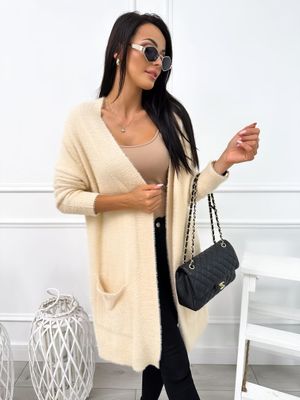 Sweter damski na zimę casualowy ModnaKiecka.pl ze sklepu: ModnaKiecka.pl w kategorii: Swetry damskie