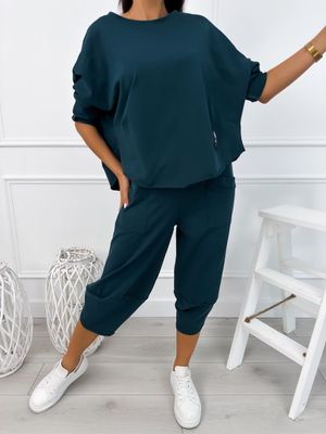 Komplet casualowy ModnaKiecka.pl ze sklepu: ModnaKiecka.pl w kategorii: Komplety i garnitury damskie - zdjęcie 64ECE52-355-6290_23063980