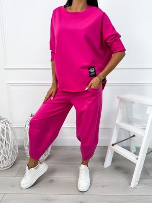 Komplet casualowy ModnaKiecka.pl ze sklepu: ModnaKiecka.pl w kategorii: Komplety i garnitury damskie - zdjęcie 64ECE52-355-6290_23063981