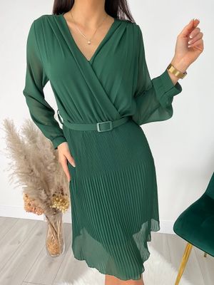 Sukienka casual na jesień ModnaKiecka.pl ze sklepu: ModnaKiecka.pl w kategorii: Sukienki - zdjęcie 64ECE52-355-6290_23064019