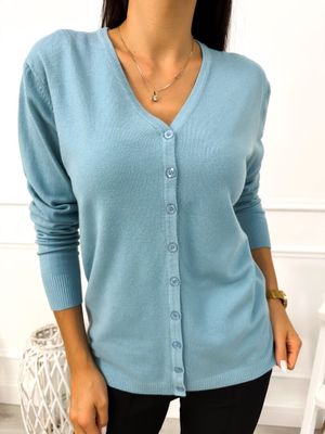 Sweter damski na zimę ModnaKiecka.pl ze sklepu: ModnaKiecka.pl w kategorii: Swetry damskie - zdjęcie 64ECE52-355-6290_23064141