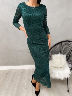 Sukienka dopasowana ModnaKiecka.pl ze sklepu: ModnaKiecka.pl w kategorii: Sukienki - zdjęcie 64ECE52-355-6290_23065483